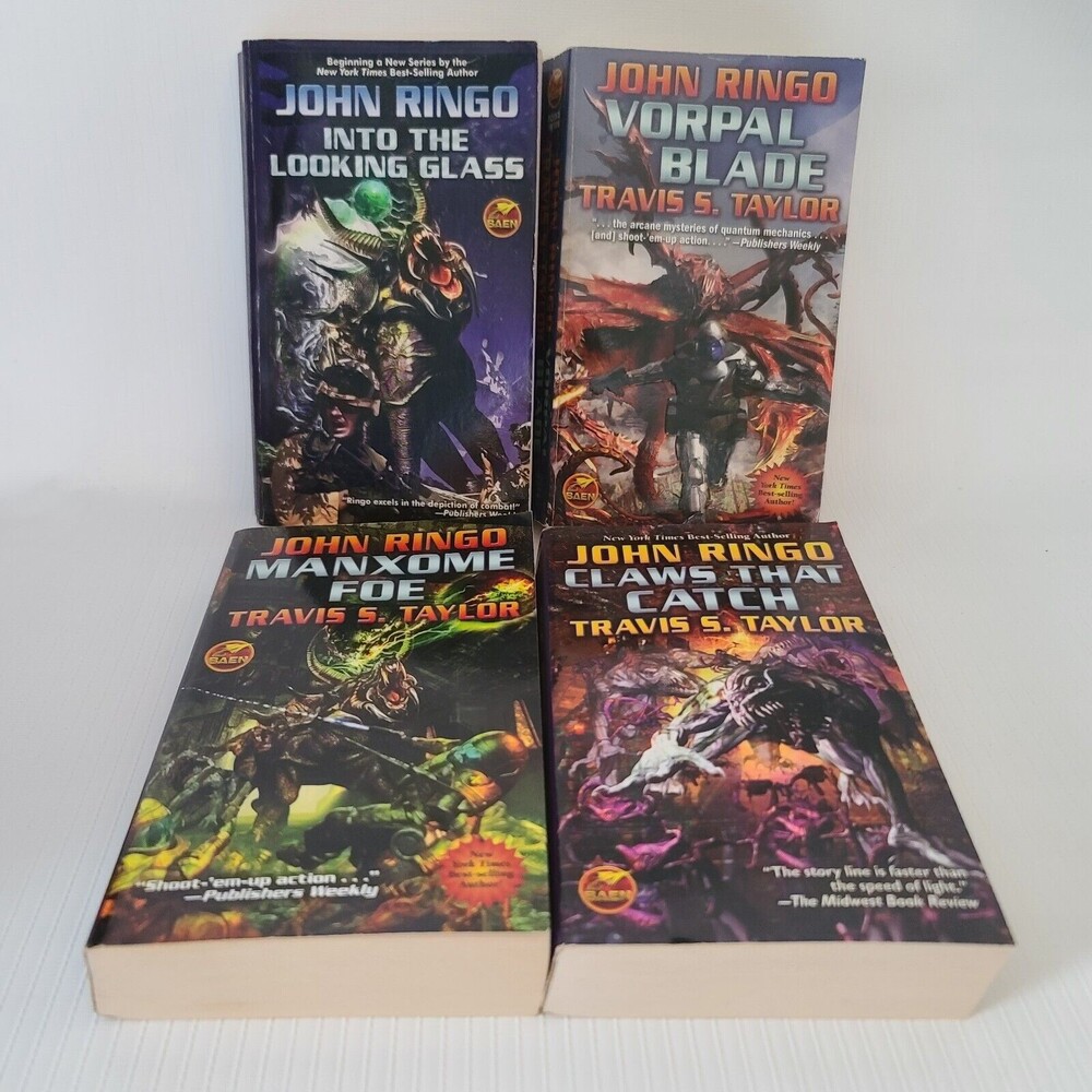 John Ringo's Looking Glass Complete Set Lot of 4 READ